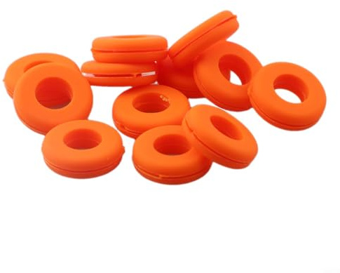 Besttoolifes Amortiguadores de vibración para raqueta de tenis, de silicona, amortiguadores de golpes que reducen la vibración y mejoran la comodidad para tenis de squash o raquetas, fácil de montar