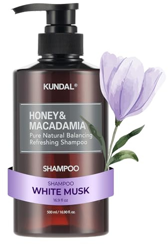 KUNDAL nature shampoo 500ml (weiße moschus)