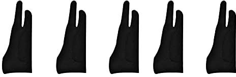 Seprendi Confezione da 5 da disegno digitale per tablet, da disegno con due per palmo ispessito per blocco grafico (M)