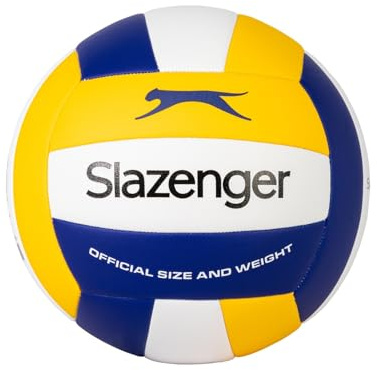 Slazenger Strike Volleyball Ball Blue/Yellow One Size