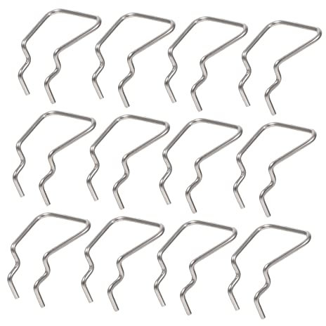 Alipis 12pcs Stainless Steel Pegboard Hook Tool Display Stand Single Hooks for Garage Storage and Hanging Tools Pegboard Shelves