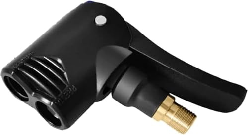 WNHNO Pump Adapter Valve, Quick Pump Fitting Replacement Nozzle Tire Valve 3 in 1 Replacement Dual Head Air Pump Adapter Valve Tires and Tubes, Bike Valve Adapter, Air Pump Attachments