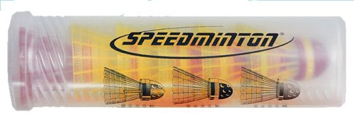 Speedminton® MIX Speeder® - 5er Pack Speed Badminton/Crossminton Bälle gemischt inkl. Windring