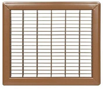 Imperial RG0690 12 x 14-Inch Heavy Gauge Steel Floor Return Air Grille, Brown