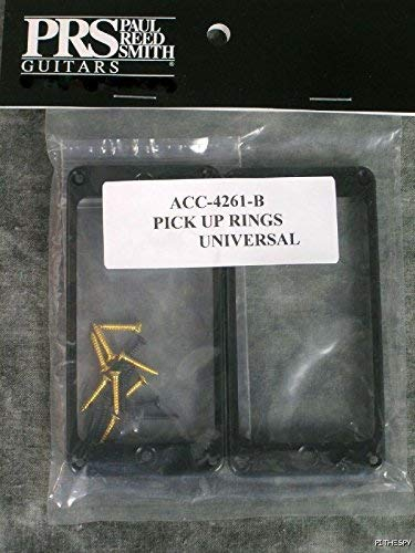 PRS Pickup Rings Humbucker Universal Angle, Black - Gitarren Ersatzteil