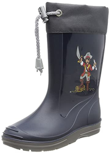 Beck Gar on Ritter Bottes bottines de pluie, Bleu, 34 EU