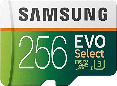 Samsung Beanmay Evo Select Carte mémoire microSDXC UHS-I U3 100 Mo/s Full HD & 4K UHD avec Adaptateur (MB-ME256HA) 256 Go