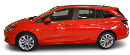 Solarplexius Auto-Sonnenschutz Scheiben-Tönung passgenau für Opel Astra K Sportstourer ab 2015 Komplettsatz Keine Folie