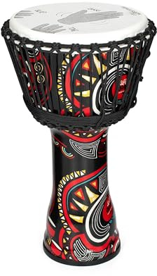 Slagverk Plus karneval Slap Djembe rep inställd - 25 cm tum