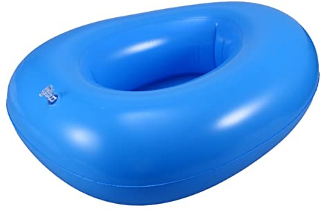 iplusmile Orinal Inflable Azul Inflable Para Personas Mayores Postradas Cama Uso Hospitalario