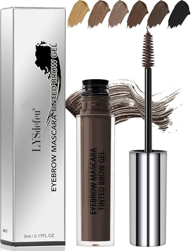 Eyebrow Gel Tint, Long Lasting Waterproof Taupe Eye Brow Dye Glue for Women | Tinted Eyebrow Gel, Smudge-Proof Eye Brow Tinting, Color Liquid Mascara Brow Filler Stain, Thanksgiving Christmas Eye Makeup