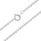DTPsilver® 925 Sterling Silber Zarte und Robuste Halskette/Kugelkette - Federringverschluss - Breite: 2 mm - Länge: 51 cm