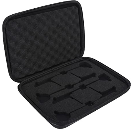 Hosie Custodia con Cerniera per Indicatore di Morso di Pesca, Attrezzatura da Pesca Alla Carpa con Indicatore Robusto e Confortevole in PVC in Custodia con Cerniera per Uso Esterno