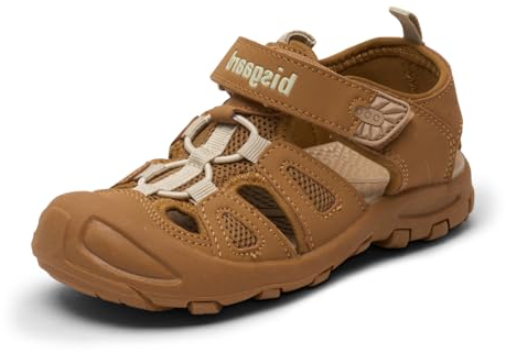 Bisgaard Unisex Parker Sandal, Brown, 32 EU