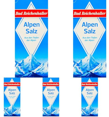 Bad Reichenhaller Alpensalz (Packung mit 5)