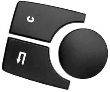 3 Pezzi/set Console Multimediale Manopola Interruttore Pulsante Copertura Adesivo Per Mercedes Per Benz Classe AB CLA GLA W176 W246 C117 W117 X156 Accessori Interni Auto(B Black)