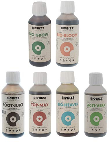 Gamme d'engrais terre 6 x 250ml BIOBIZZ