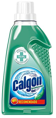 Calgon Désinfection Gel Liquide bactéricide qui élimine les mauvaises odeurs de la machine à laver 1,5 l