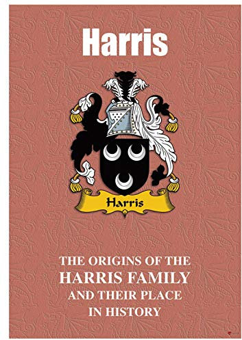 I LUV LTD Harris Gallois Nom de Famille Livret D'histoire avec de Brefs Faits Historiques