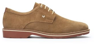 MARTINELLI Scarpe Stringate in Pelle Modello Watford per Uomo, Tortora, 42 EU