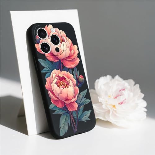 PAIXIKYZ Compatible con Realme X50 5G/Realme X3 SuperZoom, Funda TPU Anticaída con Diseño Peonía