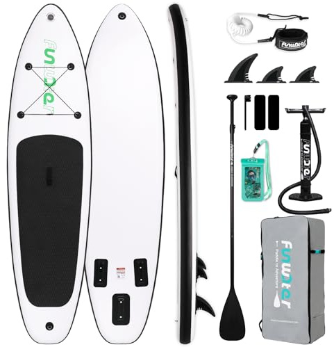 FunWater 10'6'' Inflatable Stand Up Paddle Board Adult Paddleboards