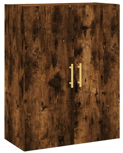 Mhdvray Armadietto sospeso in legno da 69,5 x 34 x 90 cm, con design moderno e spazio per soggiorno, camera da letto e corridoio