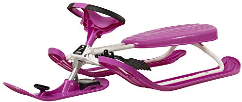 STIGA Schlitten Snowracer Rennrodel Color Pro Pink Lenkschlitten