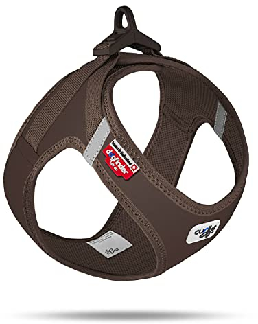 Vest Harness curli Clasp Softshell Brown L