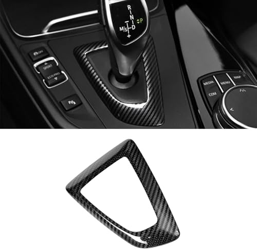 TTCR-II Kompatibel mit BMW F30 Auto Schalttafel Aufkleber, Kohlefaser Schalttafel Abdeckung für F20 F21 F22 F23 F34 F35 F32 F31 F33 F36 Schalttafelrahmen Trim Zubehör 2012-2018