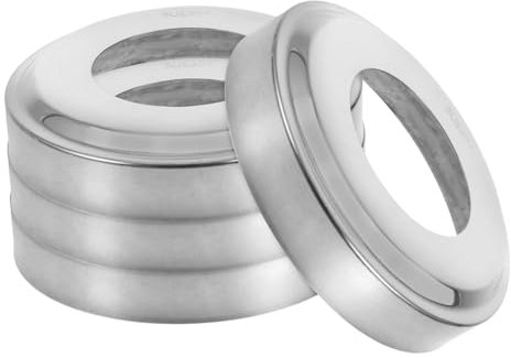 PHENOFICE 4 Pièces Détachées Pour Échelle Marches De Remplacement Plaque Orifice Couvercle De Rampe Tube Échelle Pour Bassins Creusés