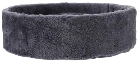 SOIMISS Cama de Repuesto para Árbol de Gatos 30x30 Cm, Nido de Vellón Gris Oscuro, Accesorio Compatible con Hamacas para Gatos, Cama Tipo Cesta Lavable para Suministros y Descanso