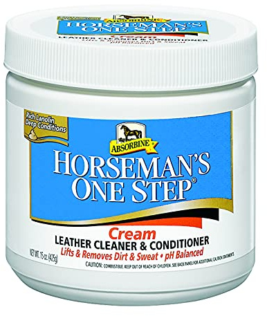 Absorbine Horseman's One step Leather Cleaner/Saddle Soap 425g