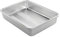 Nordic Ware Prism 9 x 13 Rectangular Cake Pan, Aluminium Baking Tin with Improved Airflow, Premium Bakeware Made in The USA, Silver