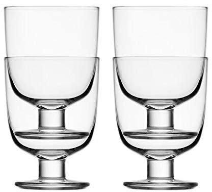 Iittala Lempi Glass - 34 cl - Clear - Pack of 4
