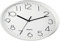 Hama Wanduhr, PG-558.8 cm, geräuscharm, weiß