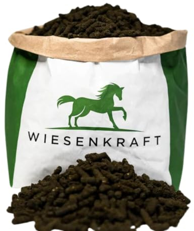 Wiesenkraft Wikra Mineral – 4,5kg – natürliches Zusatzfutter für Pferde, mit Tierärzten entwickelt, reich an Vitamin E, Zink & Aminosäuren, getreidefrei, ohne Chemie & Melasse, für alle Pferderassen