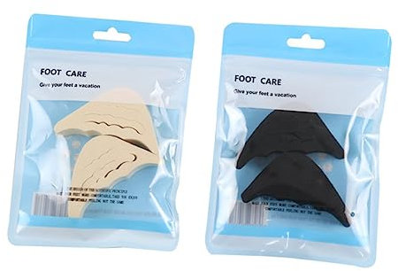 CLISPEED 2 Paires Coussinet Reducteur Chaussure Coussinet Réduction Taille Retrecisseur Chaussure Orteil Mousse Coussinet Chaussure Pointe Manquer Coussin Pour Femme Pieds Avant