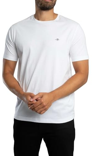 GANT T-Shirt imprimé Archives Shield, Blanc., L