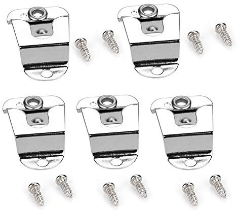 Clip de Suspension de Microphone à Main en Métal 5 Pièces abaodam 12 pcs microphone crochet support de téléphone pour voiture micro cintre clips micro Externa mikrofoner