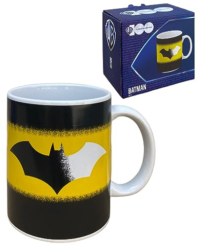 CARTOON Tazza per bambini Batman tazza in ceramica modello mug 320 ml da colazione con scatola