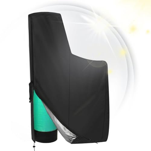 Water Softener Cover Outdoor Insulated Adjustable Drawstring Waterproof
