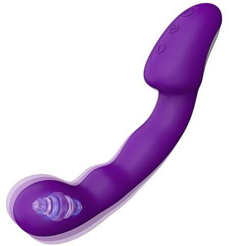 Jouets Sexuels pour Femmes, Wordone Vibromasseur Point G avec 25 Modes de Vibration Puissants, Gode Stimulateur Clitoridien/Téton/Anal, Vibromasseurs Rabbit Silicone-Femme Adulte Jouet Sexuel