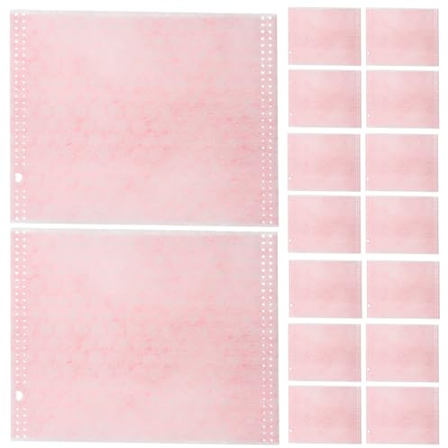 Ciieeo Almohadillas Limpiadoras Faciales Desmaquillantes Suaves de Tela No Tejida, 30 Piezas para Uso Diario y Viaje, Rosa, Remueve Maquillaje Eficazmente