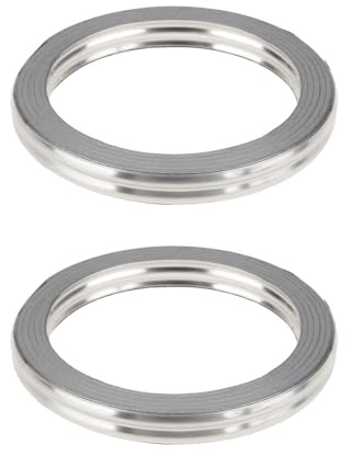 YINETTECH Lot de 2 Anneaux Joint de Collecteur d'Échappement 3PA-14613-10 Compatible avec Yamaha DT125R DT175MX