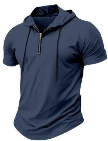 Sporttop för män, slim fit, löpskjorta, snabbtorkande träning, muskelskjorta, kompressionströja, t-shirt, linne, jogging, t-shirt, löpning