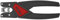 KNIPEX Automatische Flachkabel-Abisolierzange 180 mm, 12 64 180