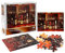 Awayhall 1000 Piece Puzzle Jigsaw Puzzle Difficult Wine Cooler Whiskey & Romantic Town Decompression Toy Stress Relief Ideal for adults and children