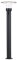 Paulmann 94835 LED Pollerleuchte Sienna Bewegungsmelder IP44 9W 400lm 212mm Anthrazit Aluminium 3000K