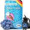Meinpool24.de Pool Filterbälle Made in Germany super leichtes Material Poolfilter ersetzt 25 kg Filtersand Quarzsand Poolreiniger (340, Gramm)